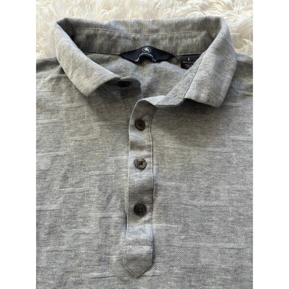 Hartt Schaffner Marx Men’s Sz. L Gray Polo. Great Quality - Picture 3 of 12